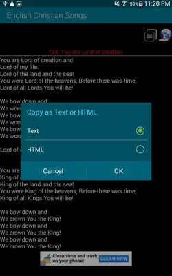 English Christian Songs android App screenshot 4